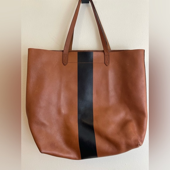 Madewell, the Paintstripe Transport Tote - Picture 1 of 5